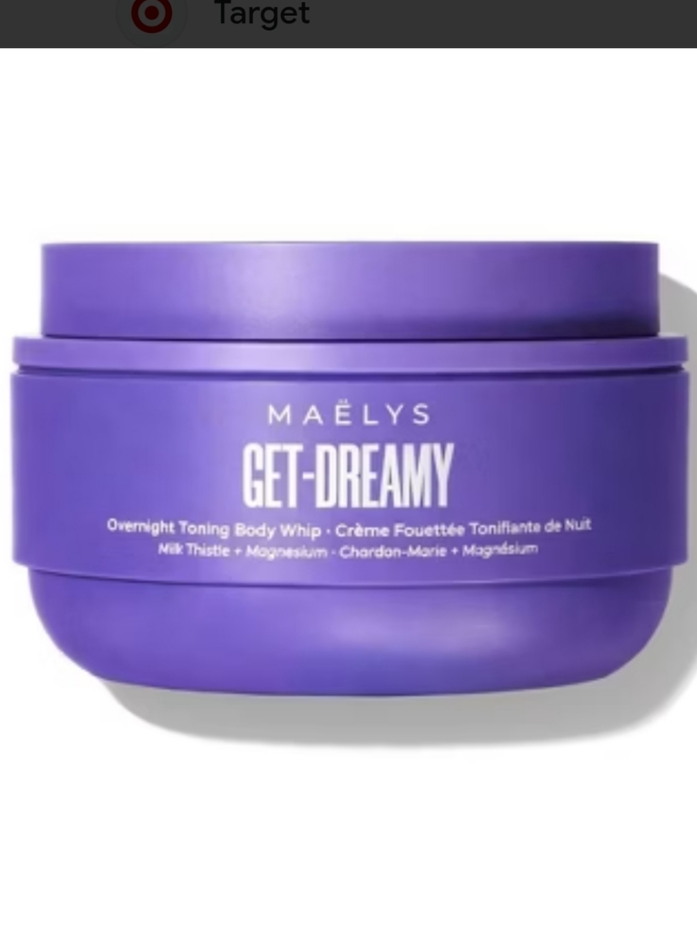 NEW SEALED (2) MAELYS 6.8 Ounces GET-DREAMY Overnight Toning Body Whip ๐ค๐ค - Picture 12 of 12